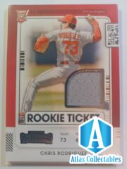 2021 Contenders Chris Rodriguez Rookie Ticket Threads RTJ-CR